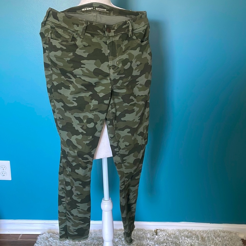 Camo jeans